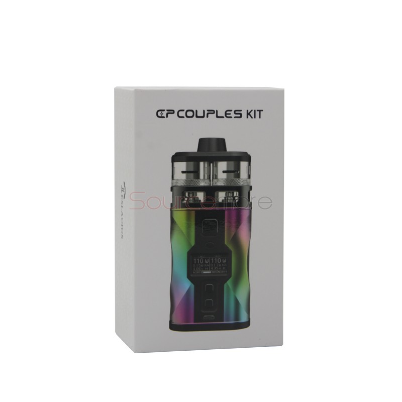 Tesla CP Couples 220W Kit Powered by Dual 18650 Batteries - 7-Color
