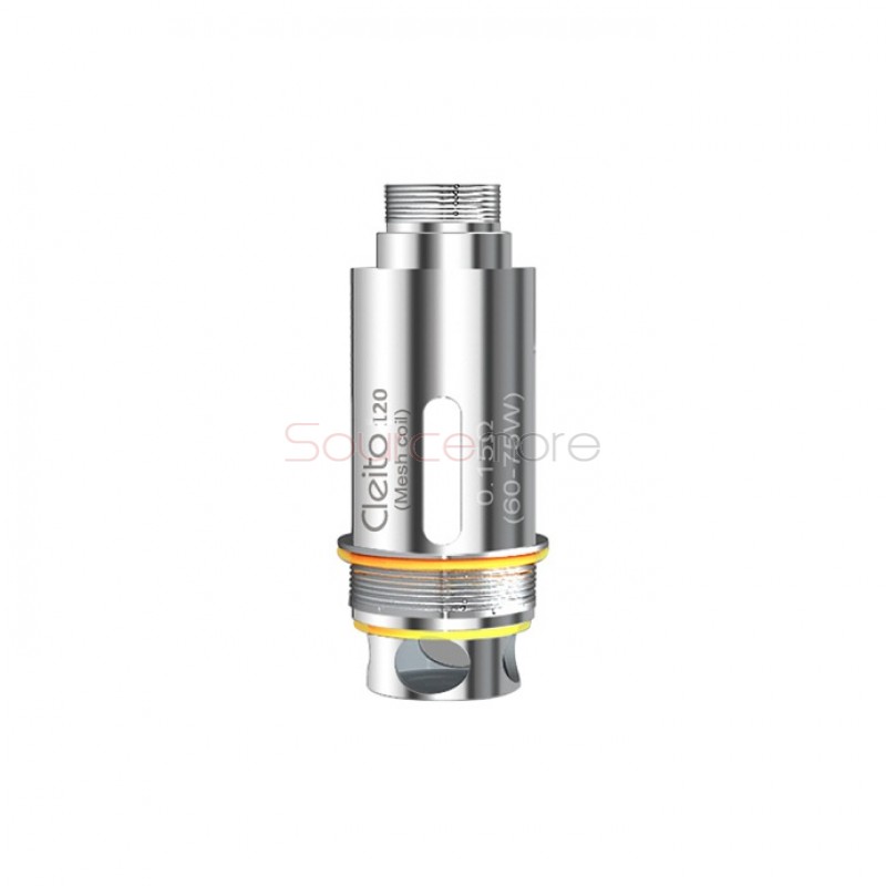 Aspire Cleito 120 Replacement Coil Head 5pcs - Mesh Coil 0.15ohm