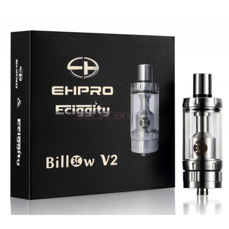  5.0ml  Ehpro Billow V2 Atomizer Capacity Adjustable Atomizer-Stainless steel