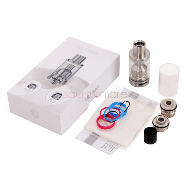Joyetech Ultimo 4.0ml Liquid Capacity Adjustable Airflow Atomizer with MG Series Heads- Silver