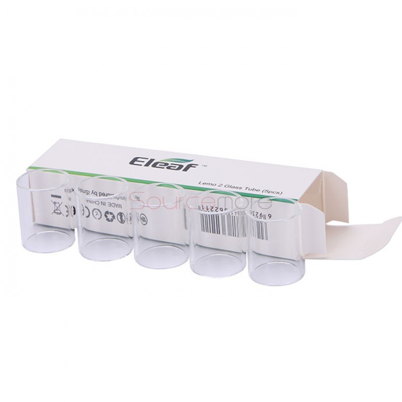 Eleaf Glass Tube for Lemo 2 Tank 5PCS