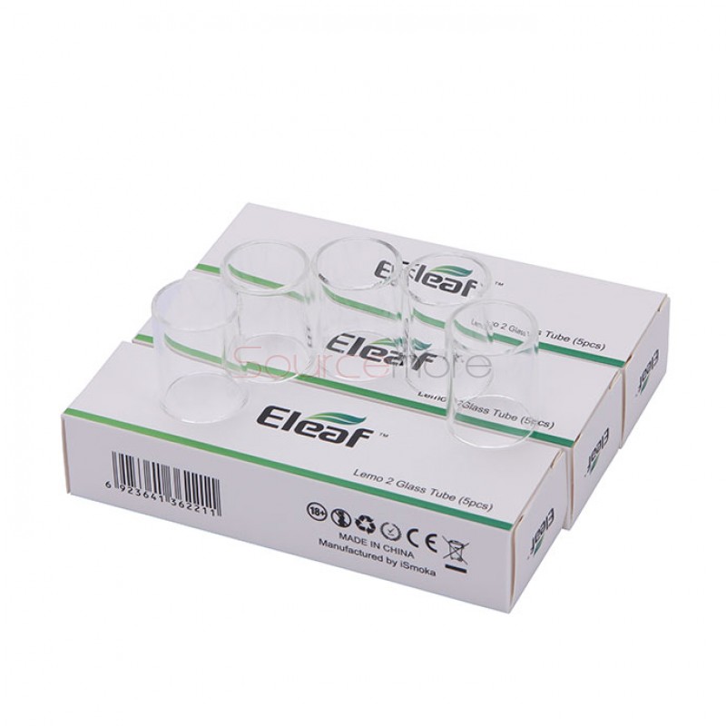 Eleaf Glass Tube for Lemo 2 Tank 5PCS