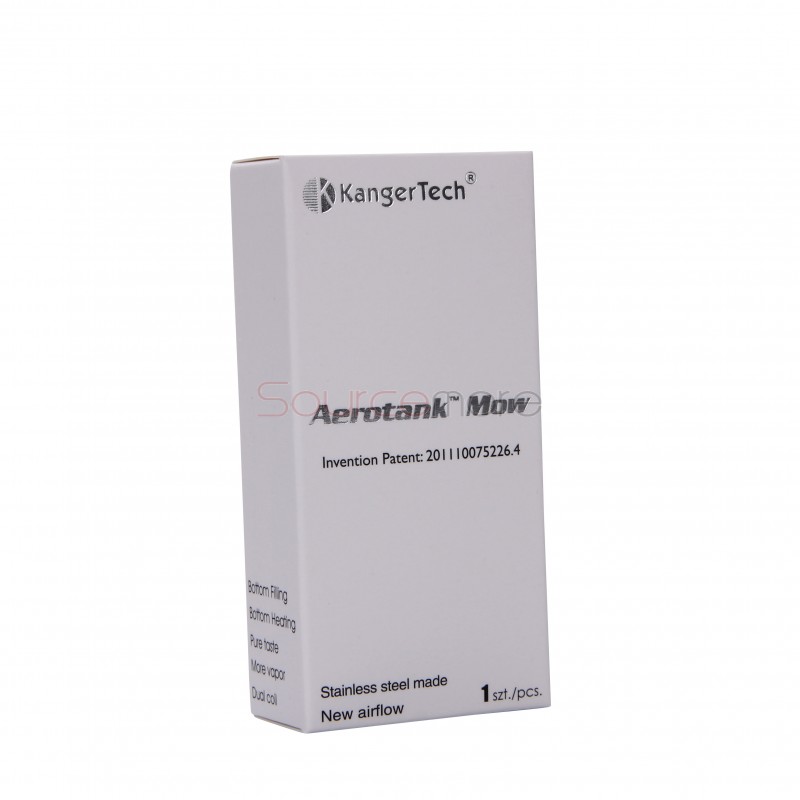 Kanger Aerotank MOW Atomizer with 1.8ml Capacity - Black