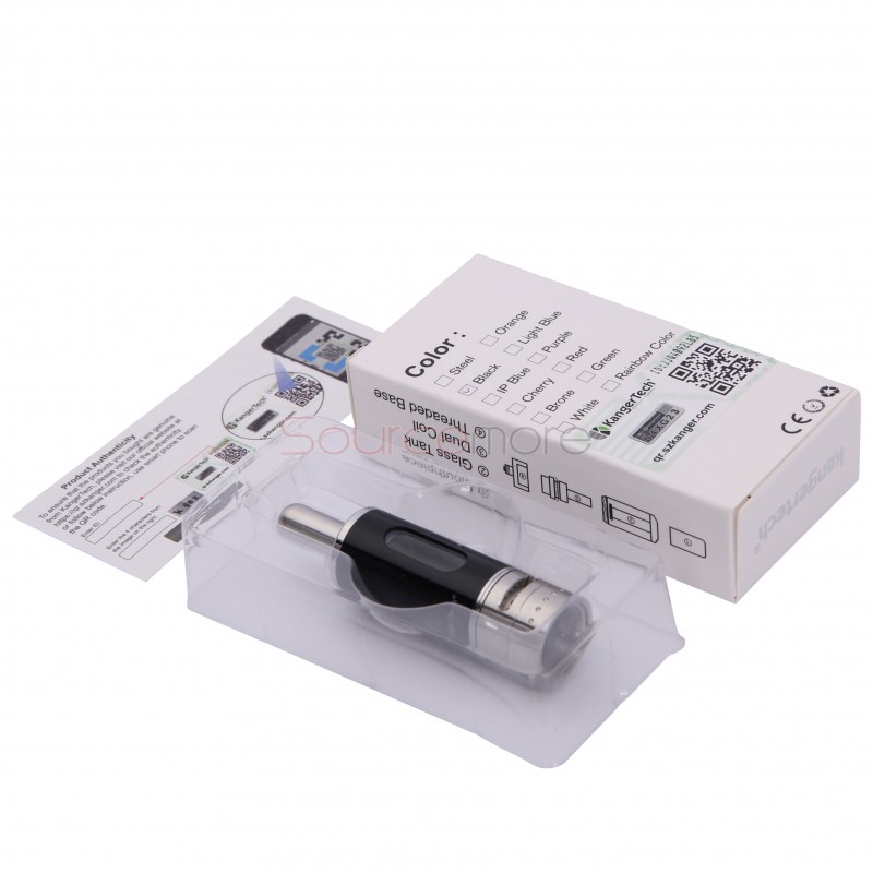 Kanger Aerotank MOW Atomizer with 1.8ml Capacity - Black
