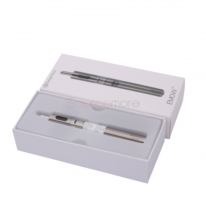 Kanger EMOW Starter Kit 1300mah Battery 1.8ml with EU Plug -Silver 