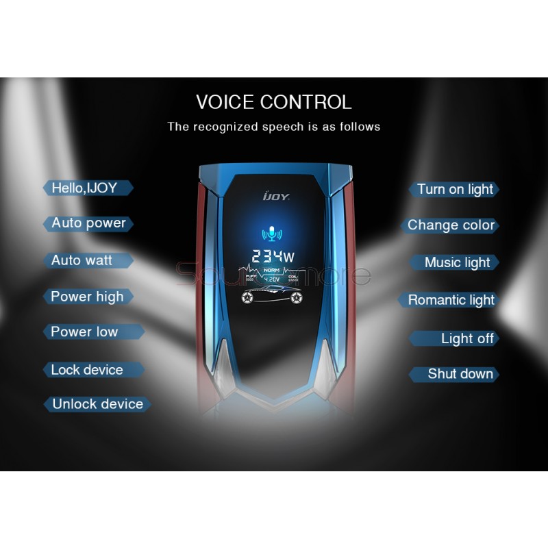 IJOY Avenger 270 Kit 234W Avenger 270 Mod with Avenger Subohm Tank-Mirror blue