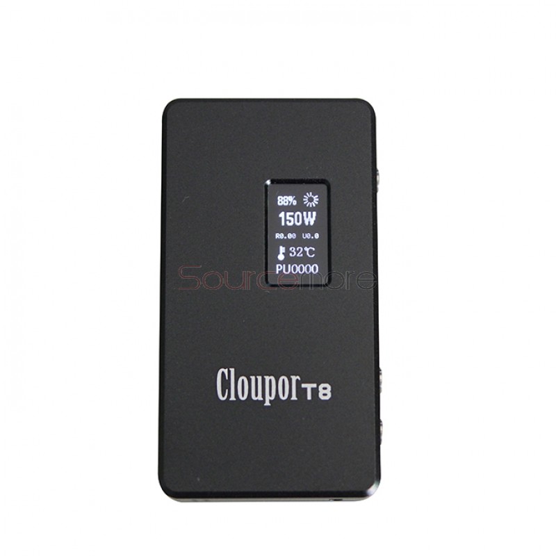 Cloupor T8 150W VW Box Mod - red