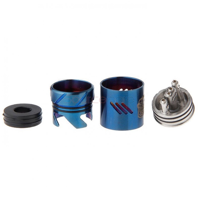22mm Troll RDA Rebuildable Dripping Atomizer BIg Smile-Blue