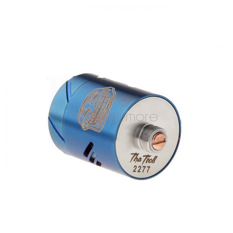 22mm Troll RDA Rebuildable Dripping Atomizer BIg Smile-Blue