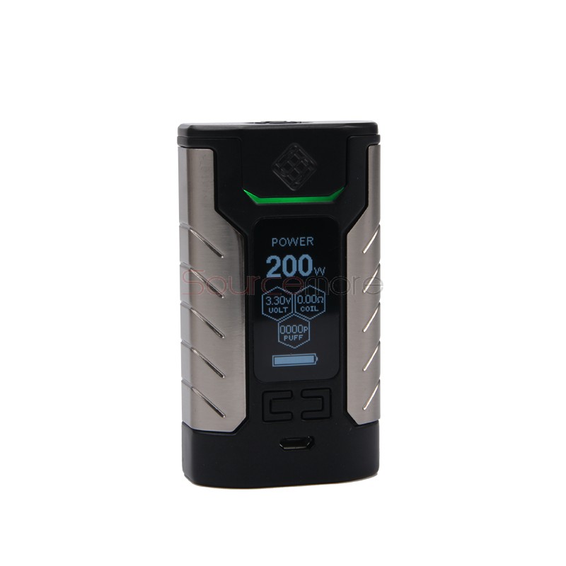 Wismec Sinuous FJ200 Kit with Divider Atomizer - Black