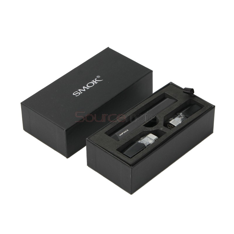 Smok INFINIX 16W Starter Kit with 250mah and 2ml Capacity-Gun metal