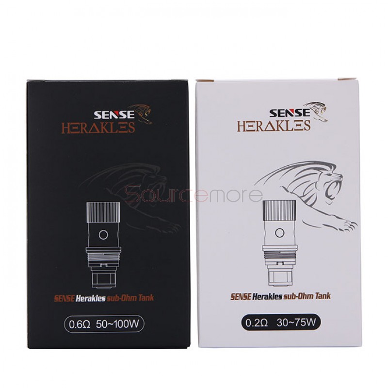 5PCS Sense Herakles Coil Heads for Sense Herakles Tank - 0.6ohm