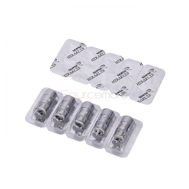 5PCS Sense Herakles Coil Heads for Sense Herakles Tank - 0.6ohm