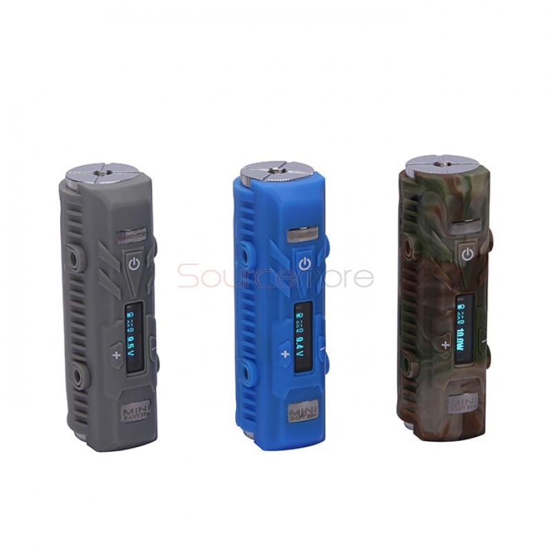 Dovpo Mini E-LVT Box Mod Housing Single 18650 Battery with 2-35W Variable Wattage-Silver