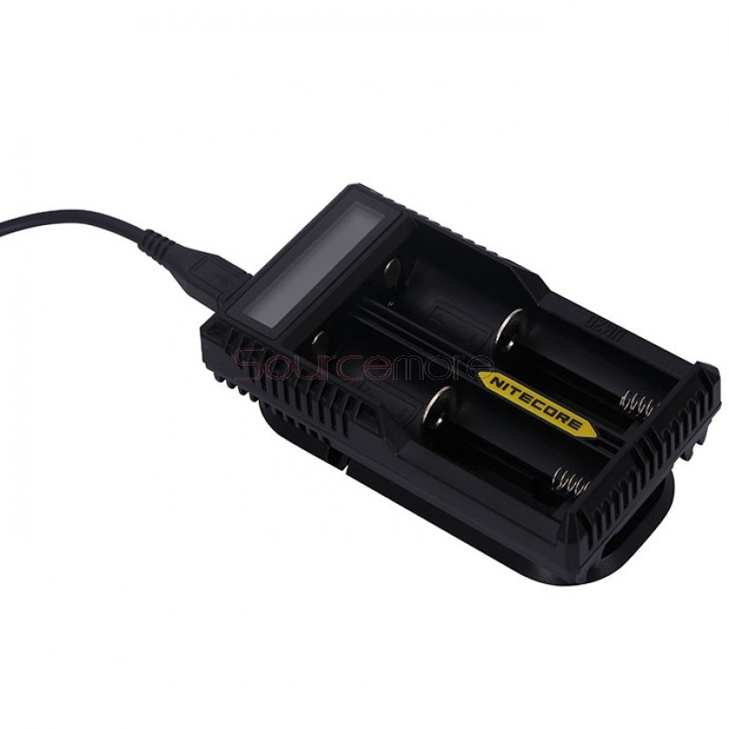 Nitecore UM20 Double Channels Charger with LCD Display - US Plug