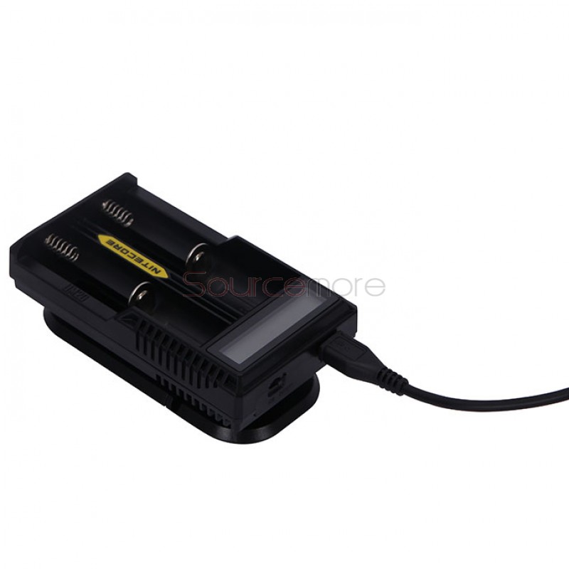 Nitecore UM20 Double Channels Charger with LCD Display - EU Plug