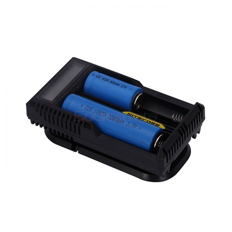 Nitecore UM20 Double Channels Charger with LCD Display - US Plug