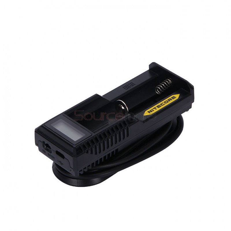 Nitecore UM10  Li-ion Battery  Single Channel Charger with LCD Display - US Plug