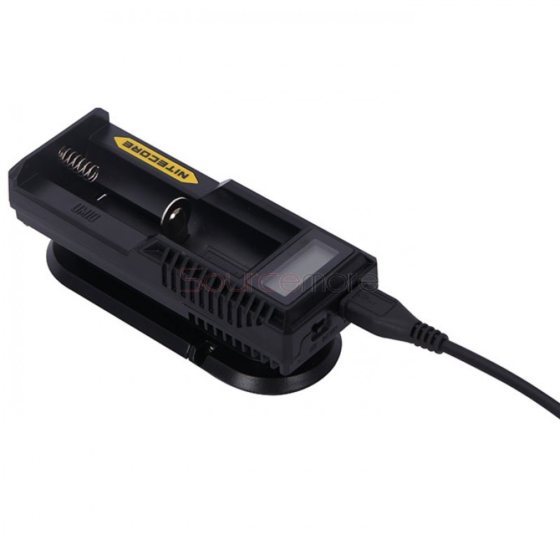 Nitecore UM10  Li-ion Battery  Single Channel Charger with LCD Display - US Plug
