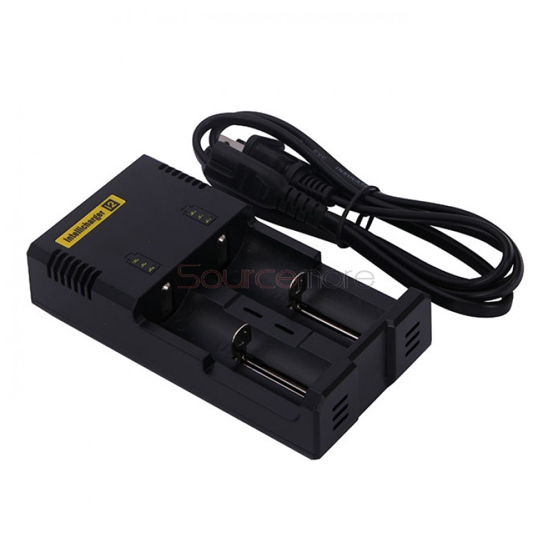 Nitecore i2 Dual Channel  Intelligent Charger - UK Plug