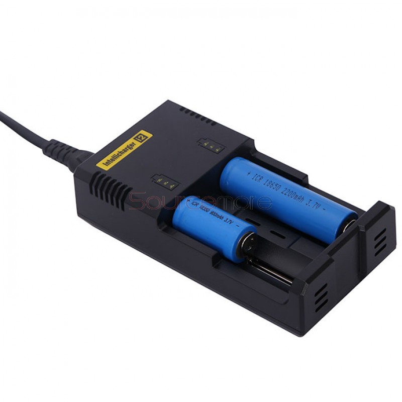 Nitecore i2 Dual Channel  Intelligent Charger - UK Plug