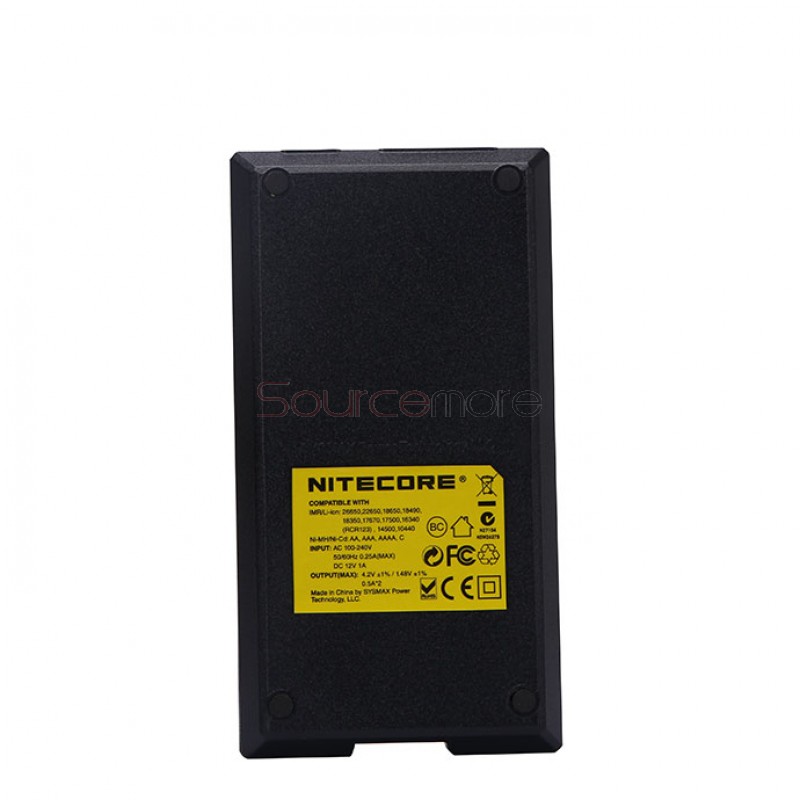 Nitecore i2 Dual Channel  Intelligent Charger - UK Plug