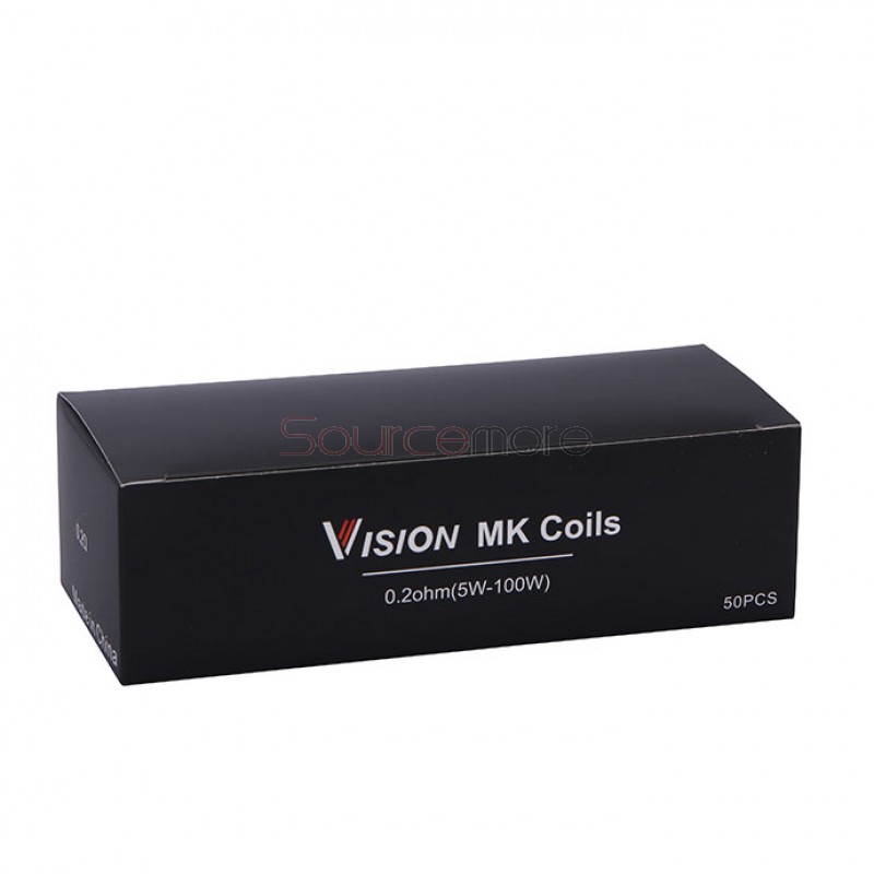 5pcs Vision Coil Head for MK Tank 0.2ohm 