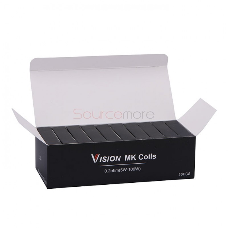 5pcs Vision Coil Head for MK Tank 0.2ohm 