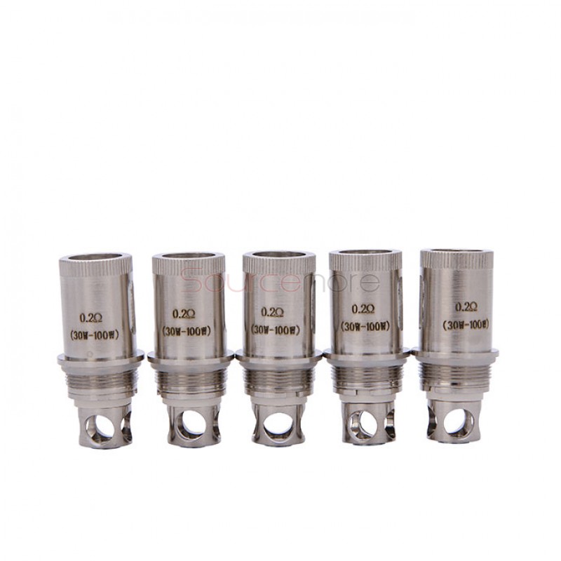 5PCS Vision Replacement Coils Head 0.2ohm for MK Tank