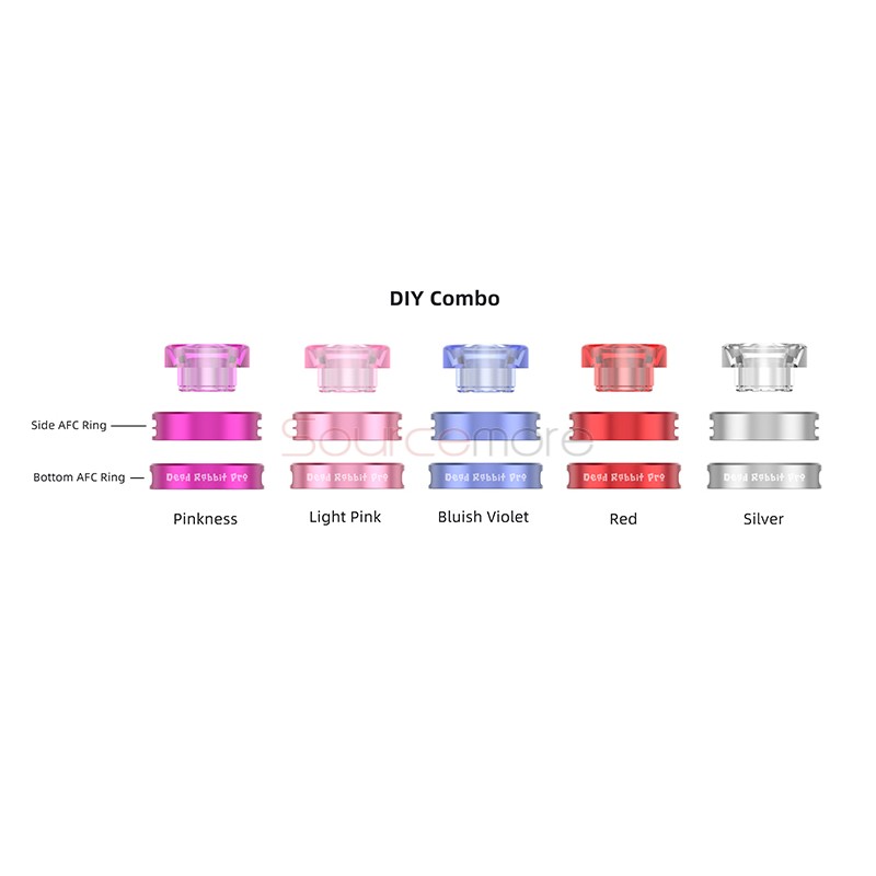 Hellvape Dead Rabbit Pro RDA DIY Combo Bluish Violet