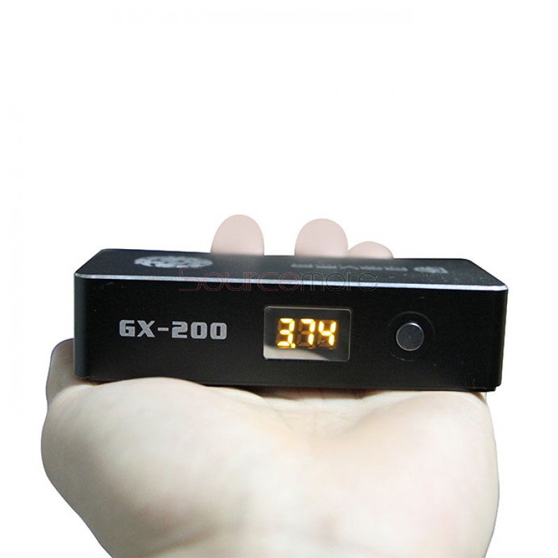 Dovpo GX-200 Mechanical Mod Dual 18650 Battery Compatible Viravle Voltage Mod-Black