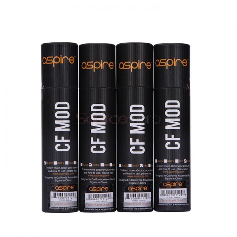 Aspire CF Mod 18650 - Red