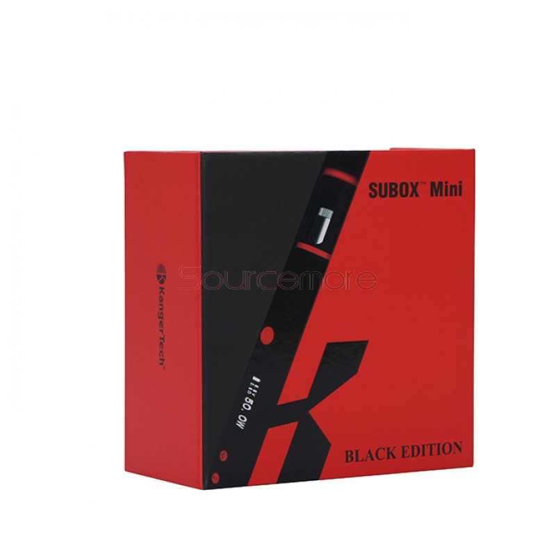 Kanger Subox Mini Starter Kit VW Mod Adjustable Wattage 7-50W with 4.5ml Atomizer Kit-Black