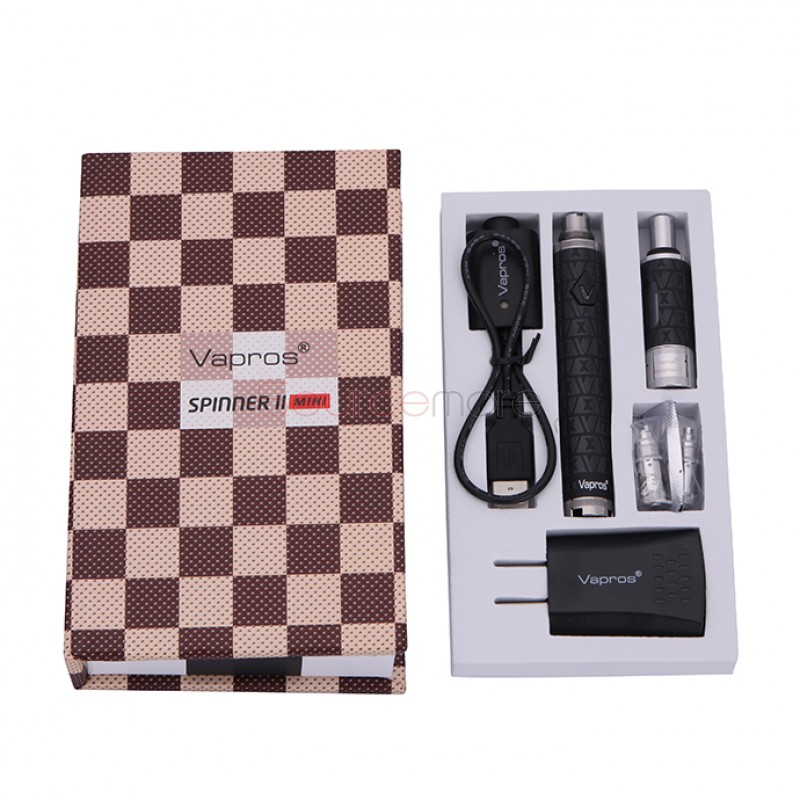 Vision Spinner II Mini Starter Kit 850mAh US Plug - silver