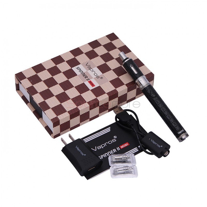 Vision Spinner II Mini Starter Kit 850mAh US Plug - silver