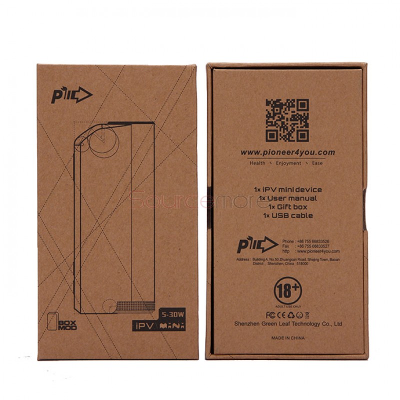 Pioneer4You IPV Mini 30 Watt Mod - Black