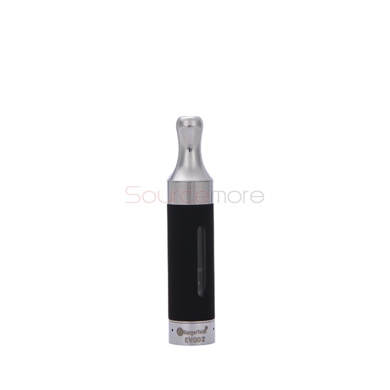 5 pcs Kangertech EVOD 2 BDC Pyrex Glass Clearomizer -Black
