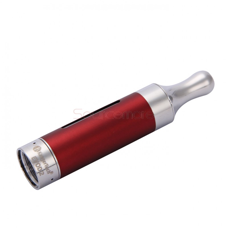5pcs Kangertech EVOD 2 Clearomizer BDC Pyrex Glass-Red