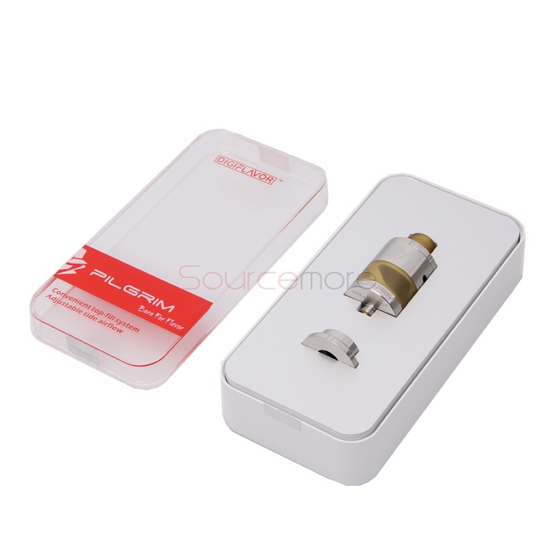 Digiflavor Pilgrim RDTA/RTA Atomizer - Stainless Steel