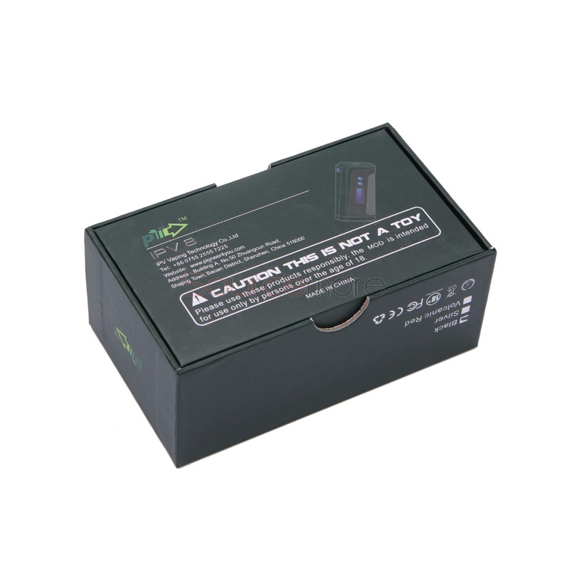 Pioneer4You IPV 8 TC 230W OLED Screen Box Mod YiHi SX330-F8 Chipset Powered by Dual 18650 Cells-Silver