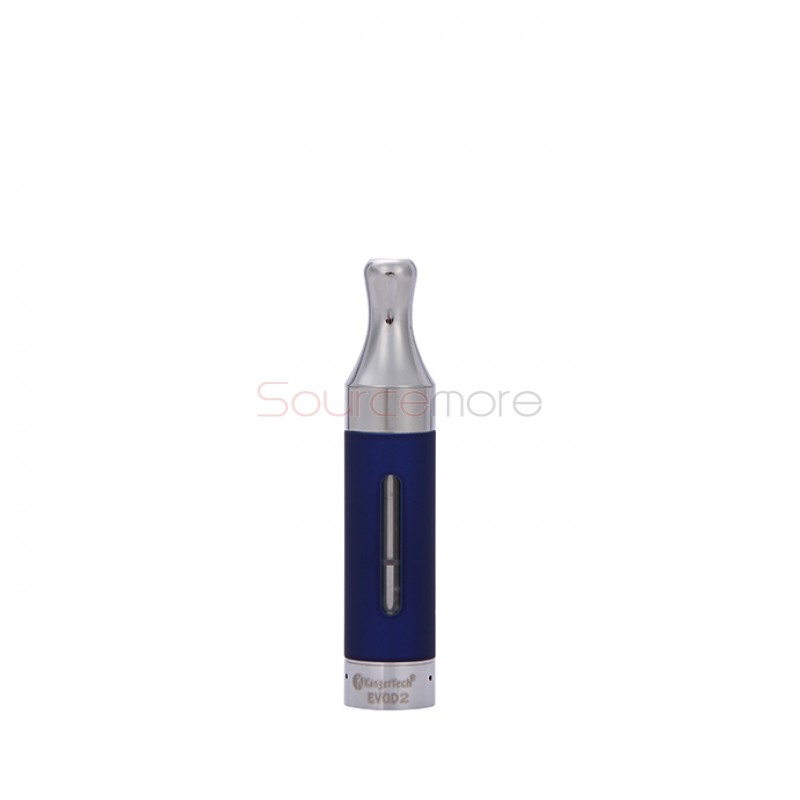 5pcs Kangertech EVOD 2 Clearomizer BDC Pyrex Glass-Blue