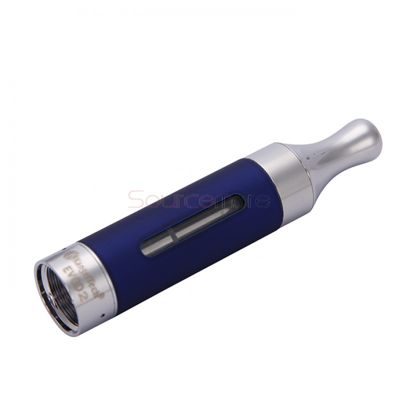 5pcs Kangertech EVOD 2 Clearomizer BDC Pyrex Glass-Blue