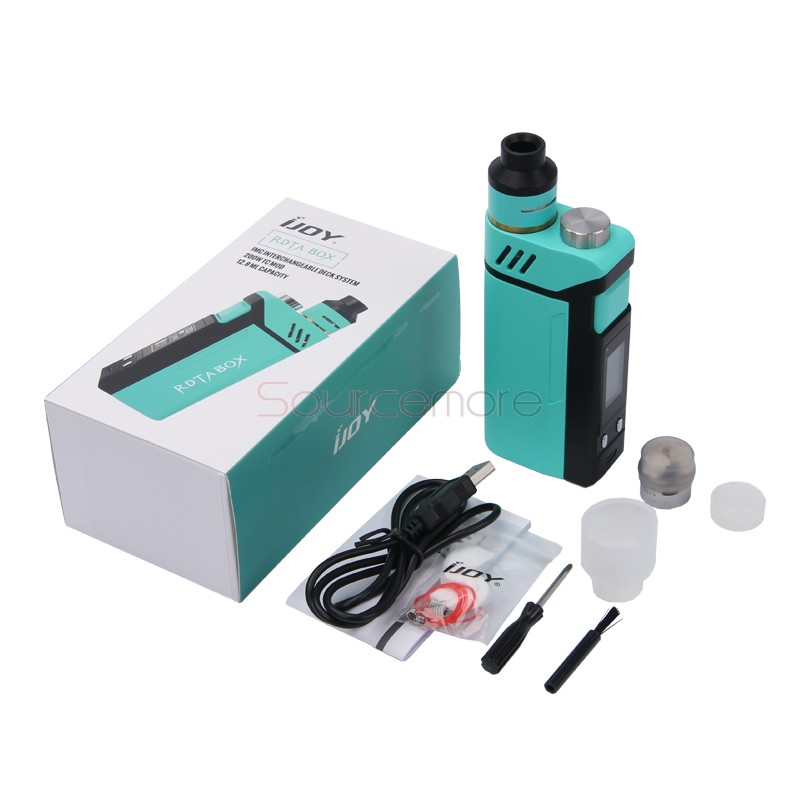 IJOY 200W RDTA Box Kit - Tiffany blue