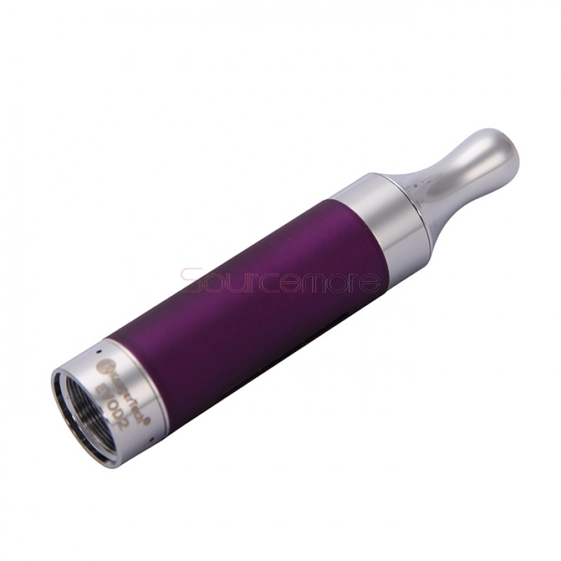 5pcs Kangertech EVOD 2 Clearomizer BDC Pyrex Glass-Purple
