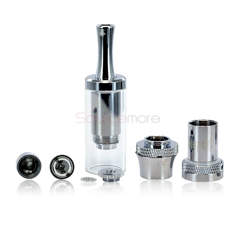 Clou Tank M4 Dry Herb Atomizer Kit by Cloupor - stainless steel