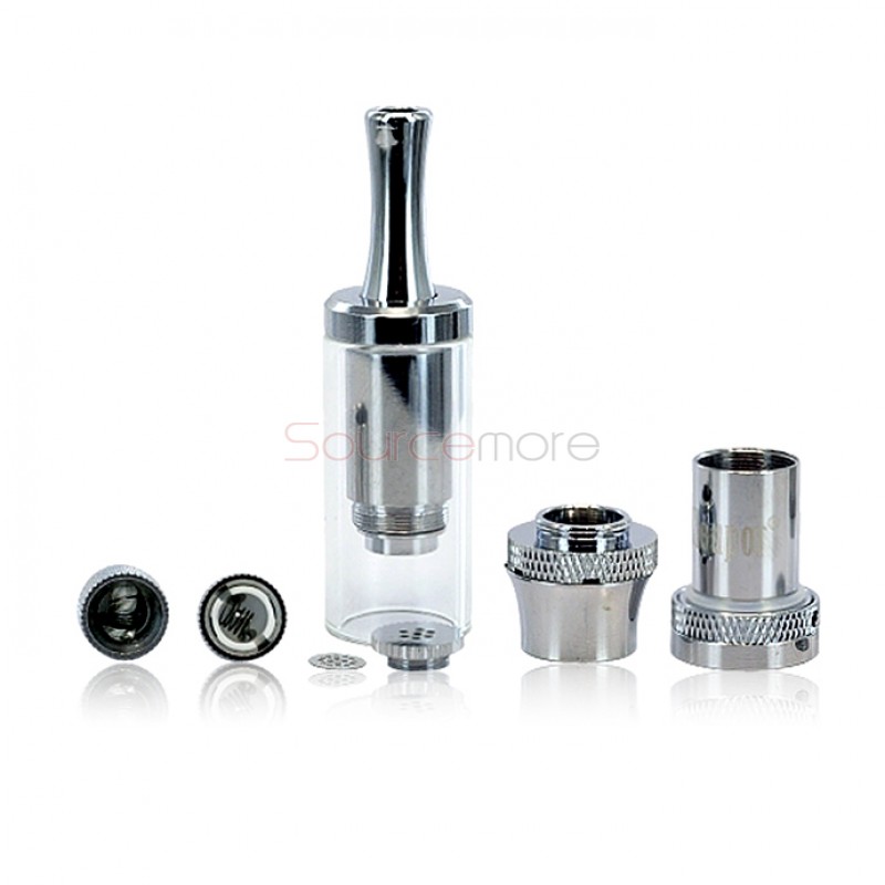 Clou Tank M4 2 IN 1 Atomizer Kit by Cloupor - stainless steel