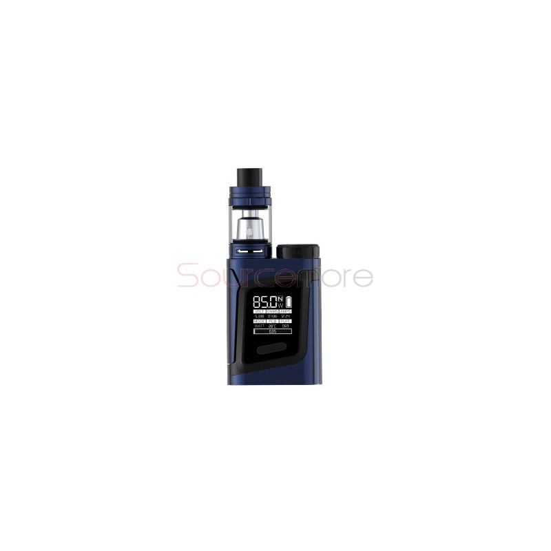 Smok RHA85 TC 85W Starter Kit RHA85 OLED Screen Mod with TFV8 Baby Tank- Blue