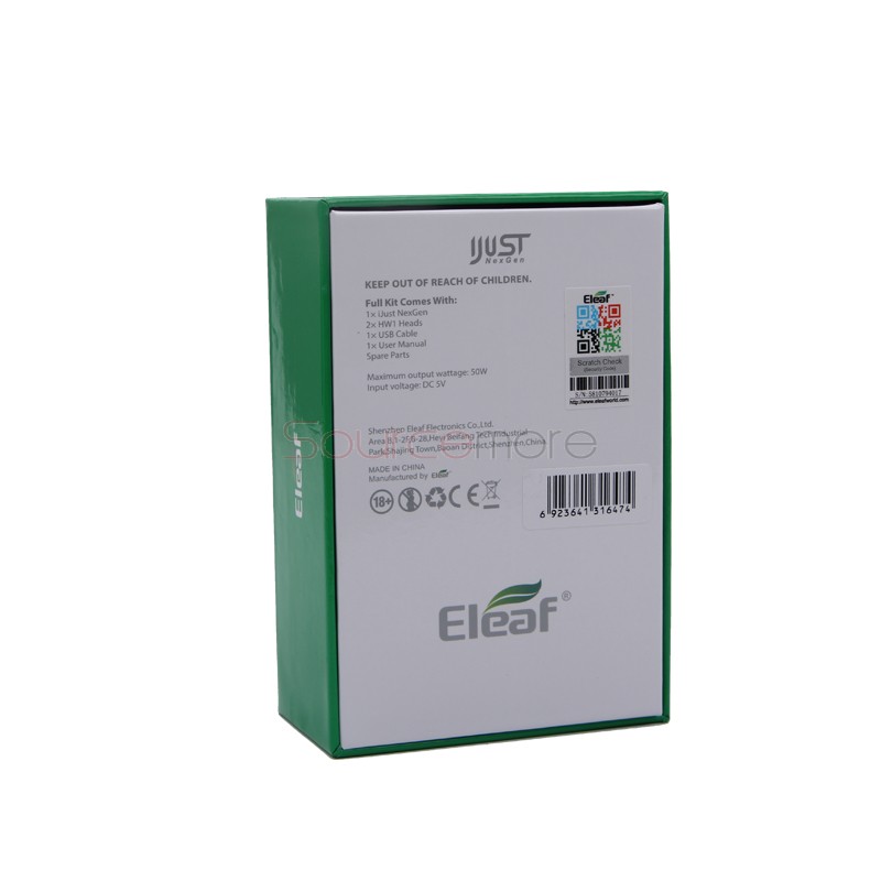 Eleaf iJust NexGen Starter Kit -Silver