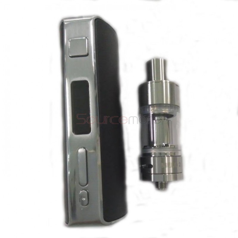 Eleaf iStick 60W Temperature Control Box Mod with OLED Screen with Melo 2 Atomizer Kits - Silver Frame