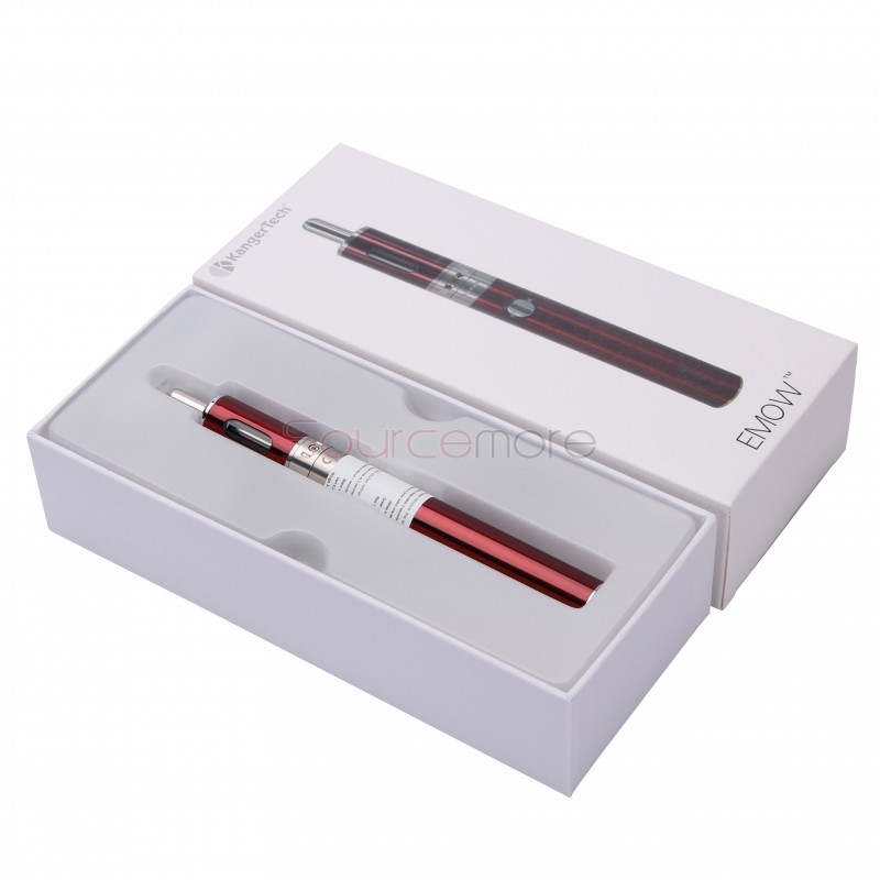 Kanger EMOW Starter Kit 1300mah Battery 1.8ml with EU Plug - Red